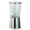 Service Ideas Beverage Dispenser, Round, 3 Gallon with Infuser Tube, Stainless Steel, Brushed CBDRT3BSSS - alternate 1
